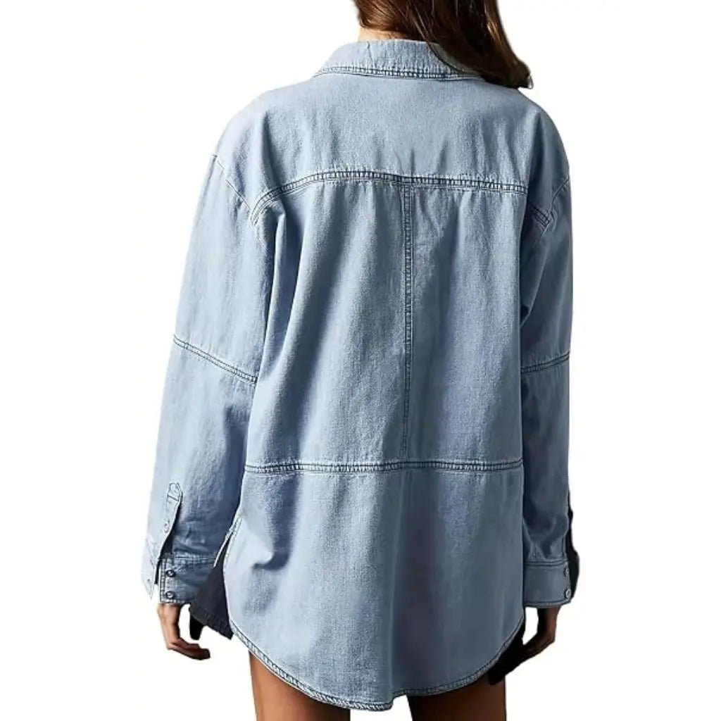 Adorella™ Denim Pullover Jacket