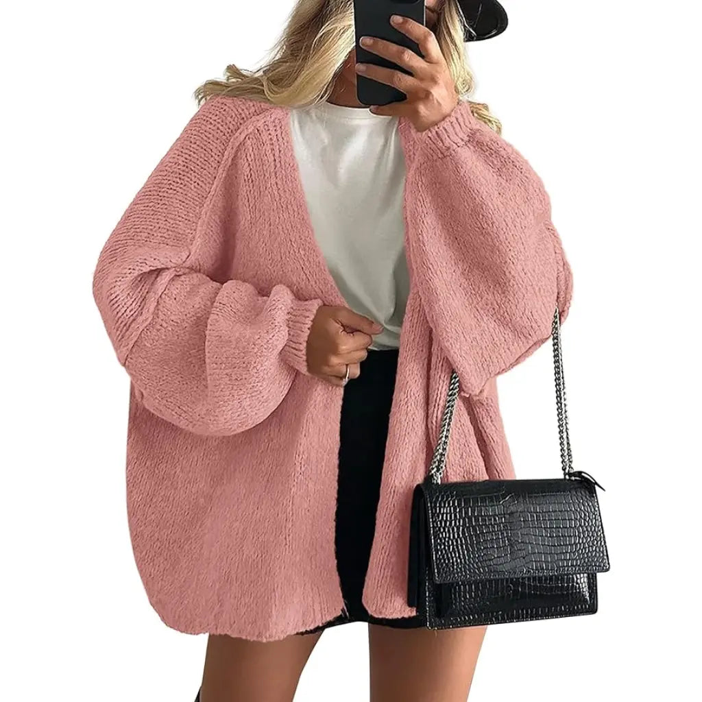Adorella™ Cozy Oversized Knit Cardigan