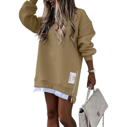 Adorella™ Oversized Sweatshirt Dress