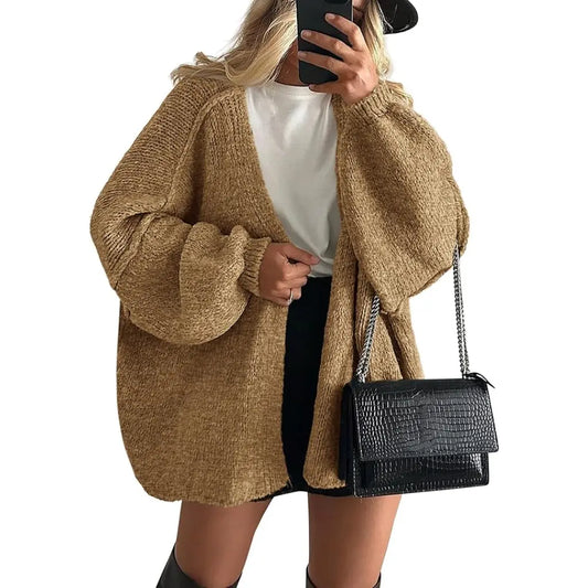 Adorella™ Cozy Oversized Knit Cardigan
