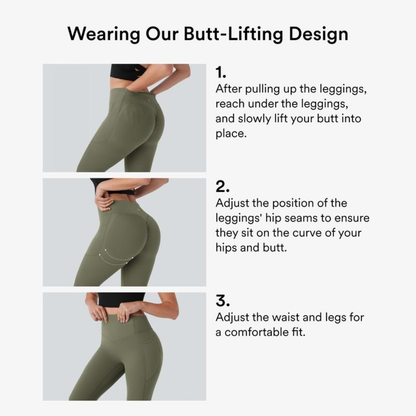 CurveLift™ Butt Lifting Tummy Control Pocket Leggings