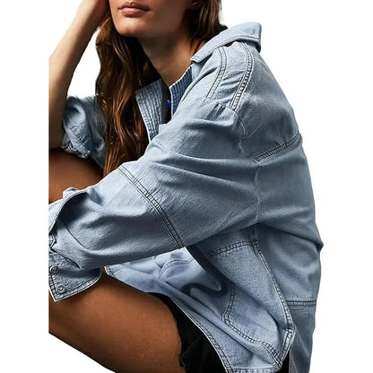 Adorella™ Denim Pullover Jacket
