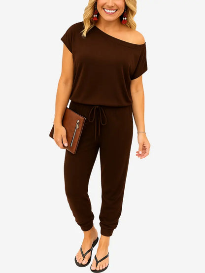 Adorella™ Romper Off-Shoulder Jumpsuit