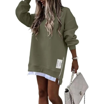 Adorella™ Oversized Sweatshirt Dress