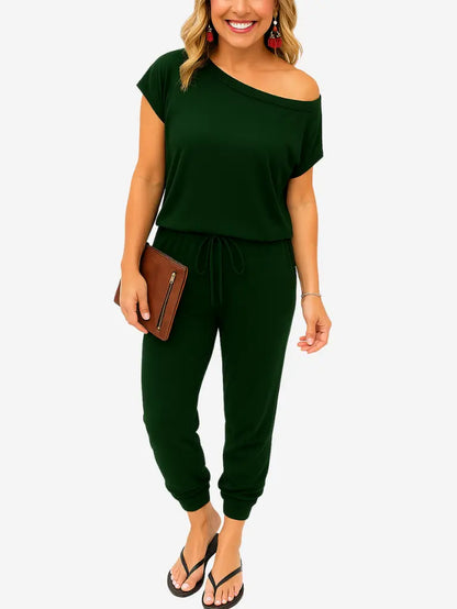 Adorella™ Romper Off-Shoulder Jumpsuit