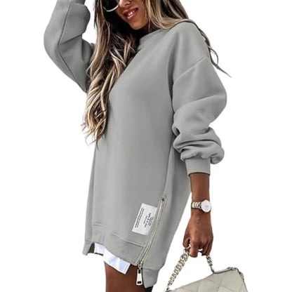 Adorella™ Oversized Sweatshirt Dress