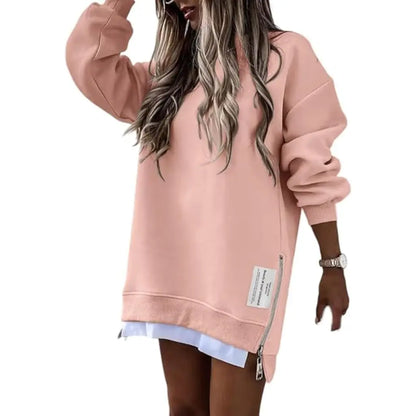 Adorella™ Oversized Sweatshirt Dress
