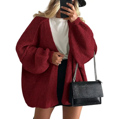 Adorella™ Cozy Oversized Knit Cardigan