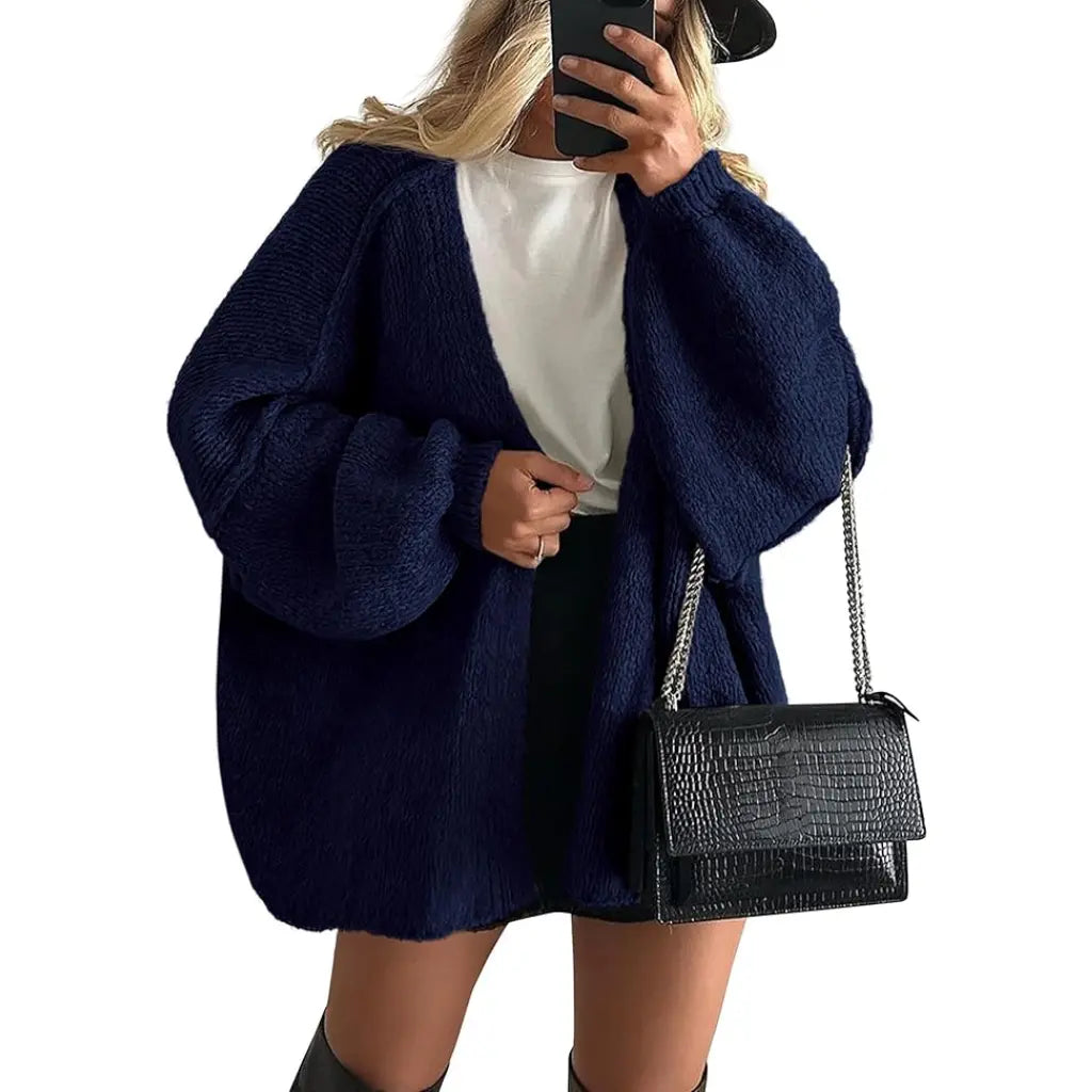 Adorella™ Cozy Oversized Knit Cardigan
