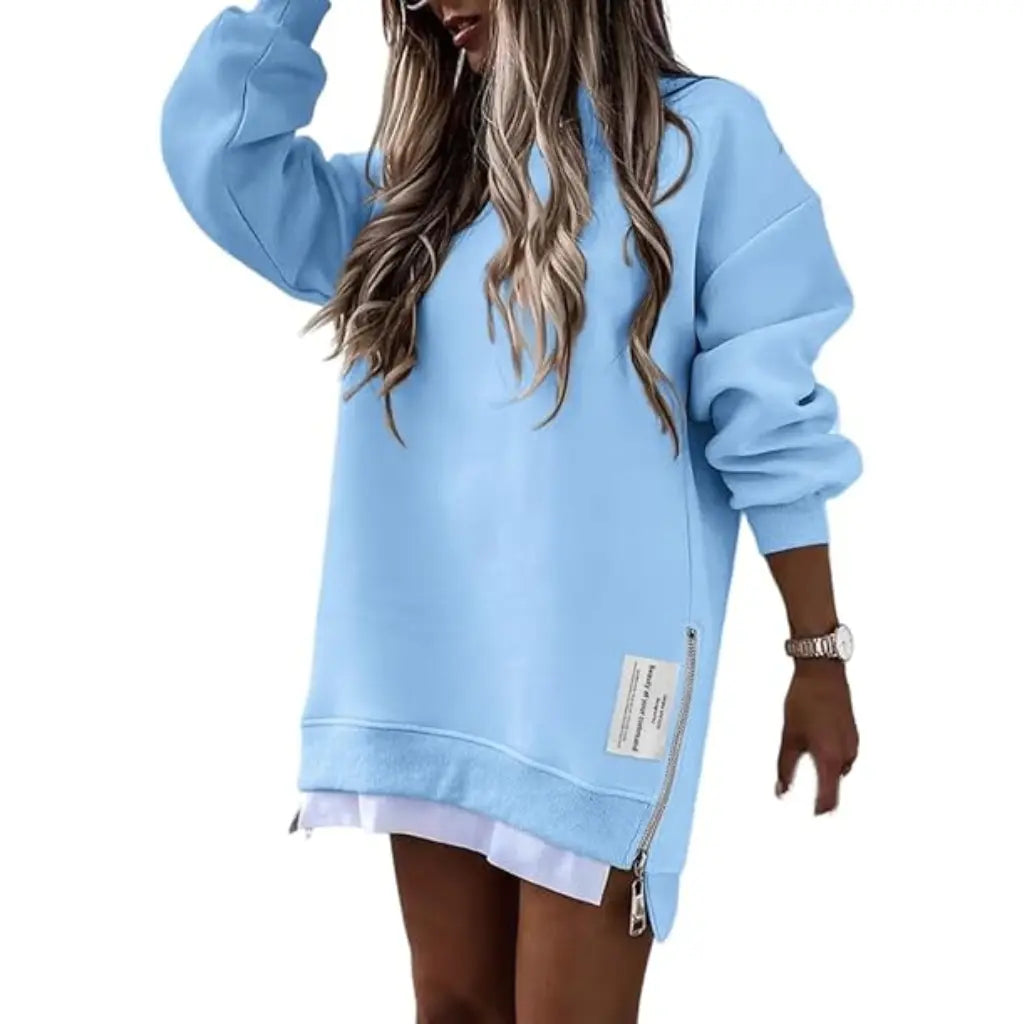 Adorella™ Oversized Sweatshirt Dress