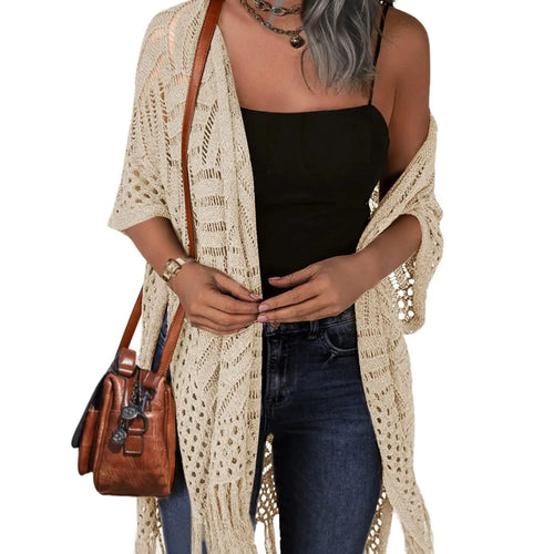 Oversized Knit Cover-Up Cardigan