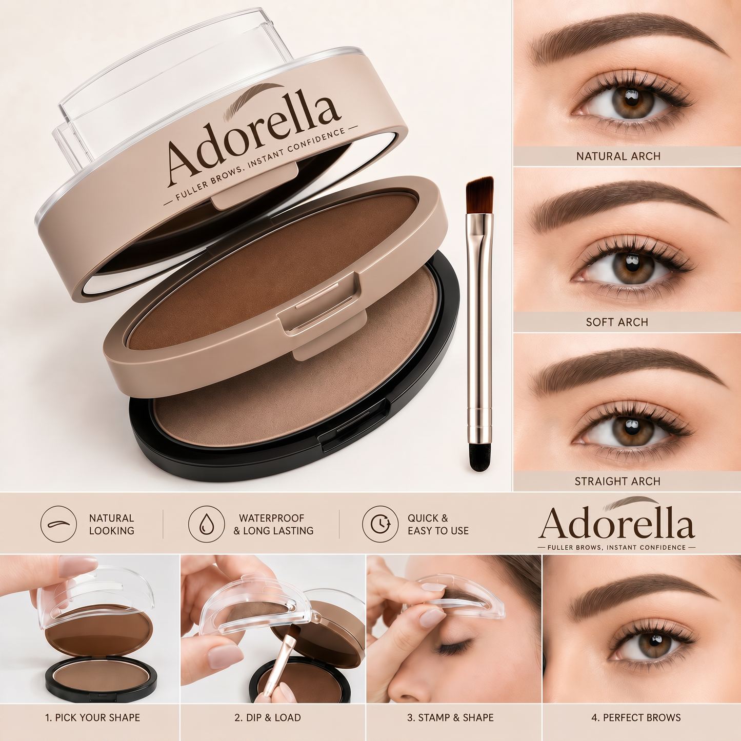 Adorella™ - Perfect Eyebrows in 5 seconds