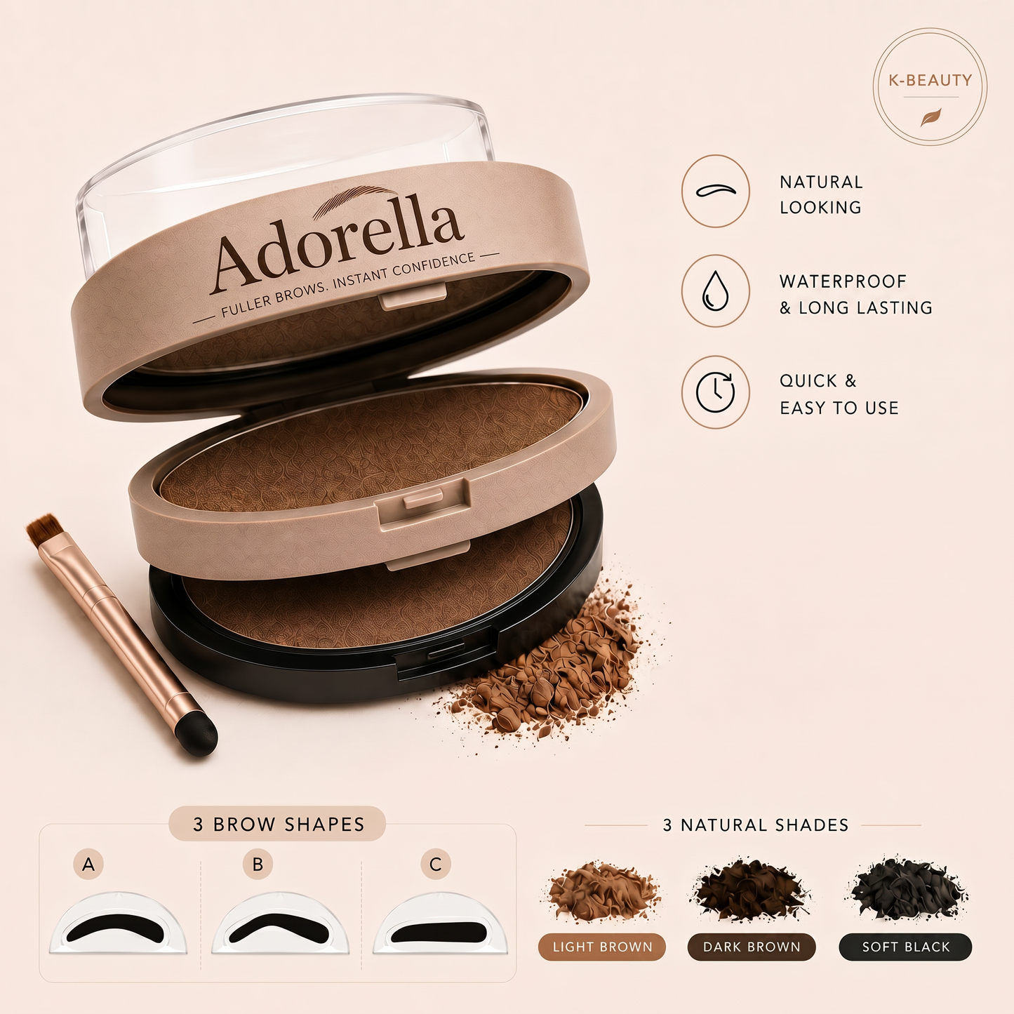 Adorella™ - Perfect Eyebrows in 5 seconds