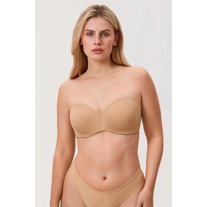 Strapless Underwire Minimizer Bra