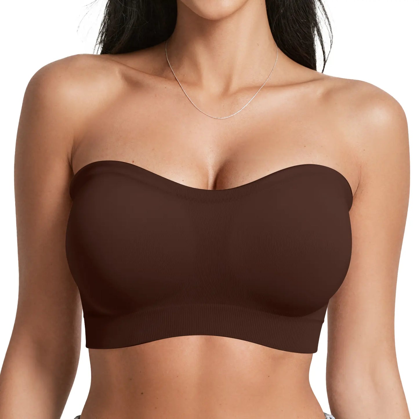 Non-Slip Bandeau Bra