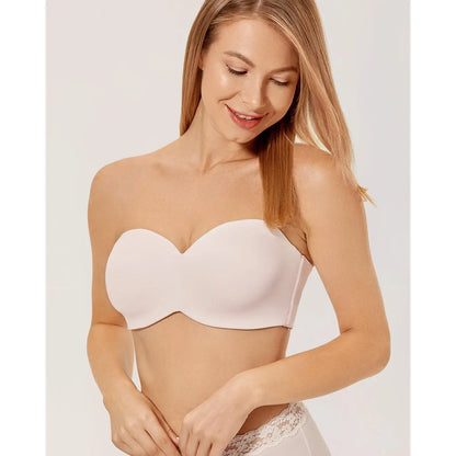 Strapless Underwire Minimizer Bra