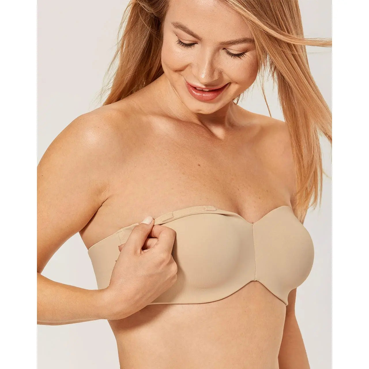 Strapless Underwire Minimizer Bra